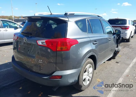 2014 Toyota Rav4 Le from USA, damaged, VIN JTMBFREV5ED081514
